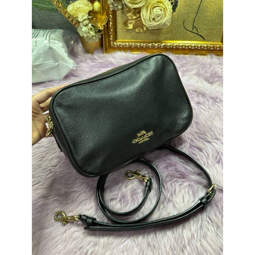 ORIG Preloved CCH Jes Crossbody Double Zip Black Bag
