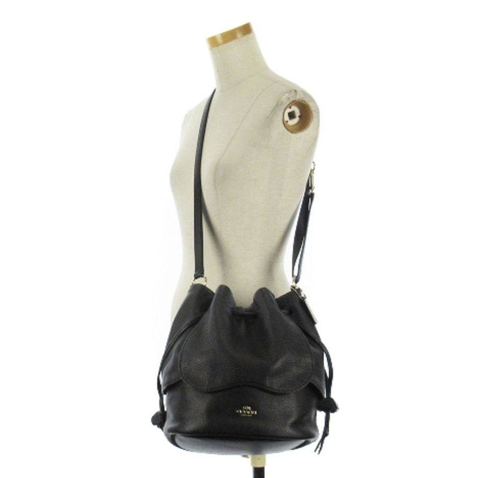 ORIG Preloved RARE CCH Petal Bag 22 Small Bucket Black Bag