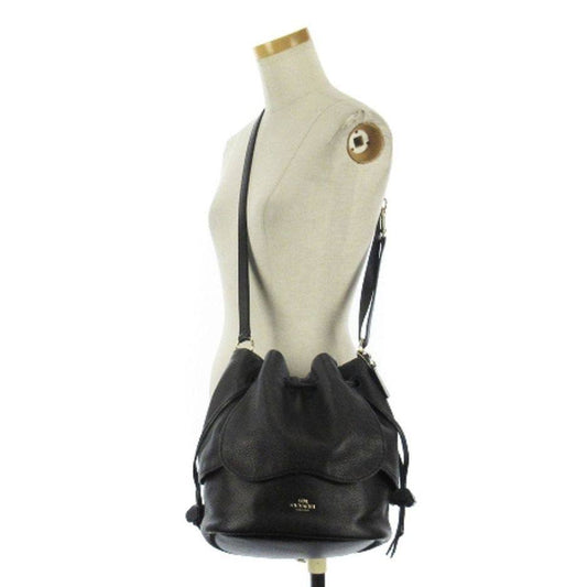 ORIG Preloved RARE CCH Petal Bag 22 Small Bucket Black Bag