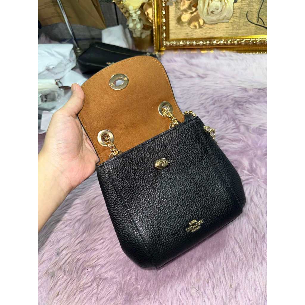 ORIG Preloved RARE CCH Convertible Backpack Small Black Bag