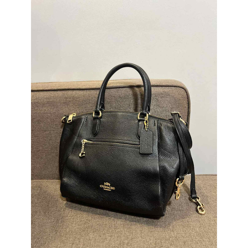 ORIG Preloved RARE CCH Elise Satchel Black Bag