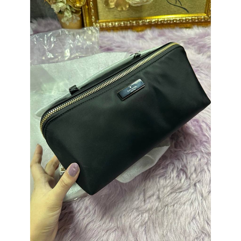 ORIG & IMPORTED KS Carter Nylon Travel Cosmetic Nylon Pouch