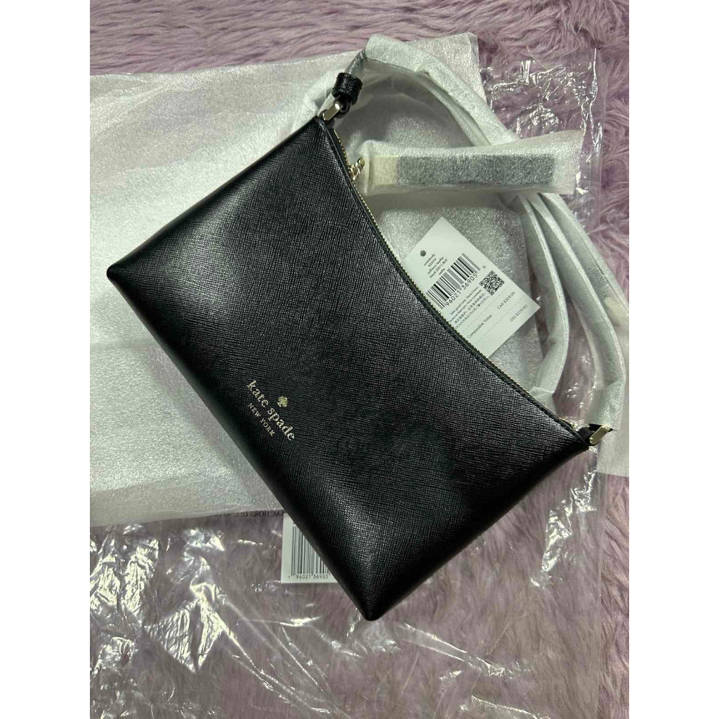 ORIG & IMPORTED KS Sadie Saffiano Crossbody Small Bag Black