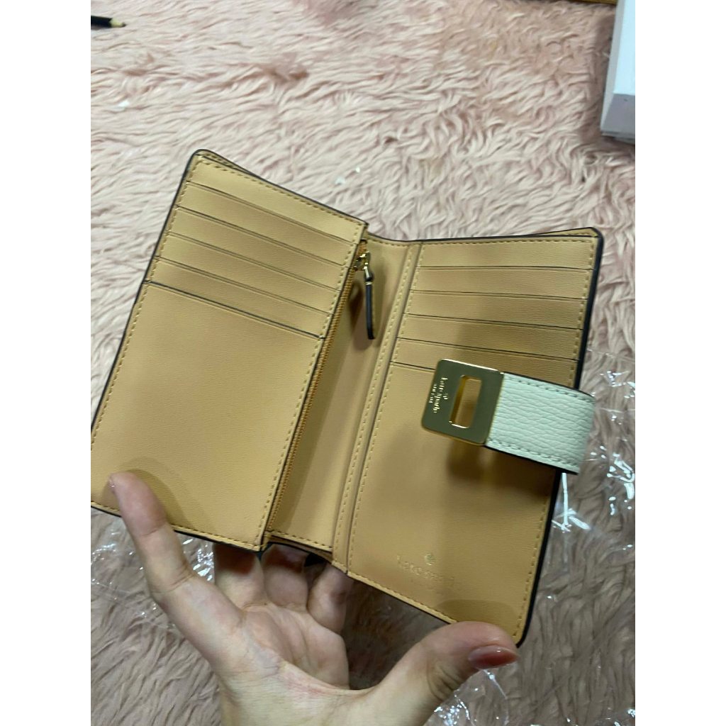 ORIG & IMPORTED KS Phoebe Medium White Bifold Wallet
