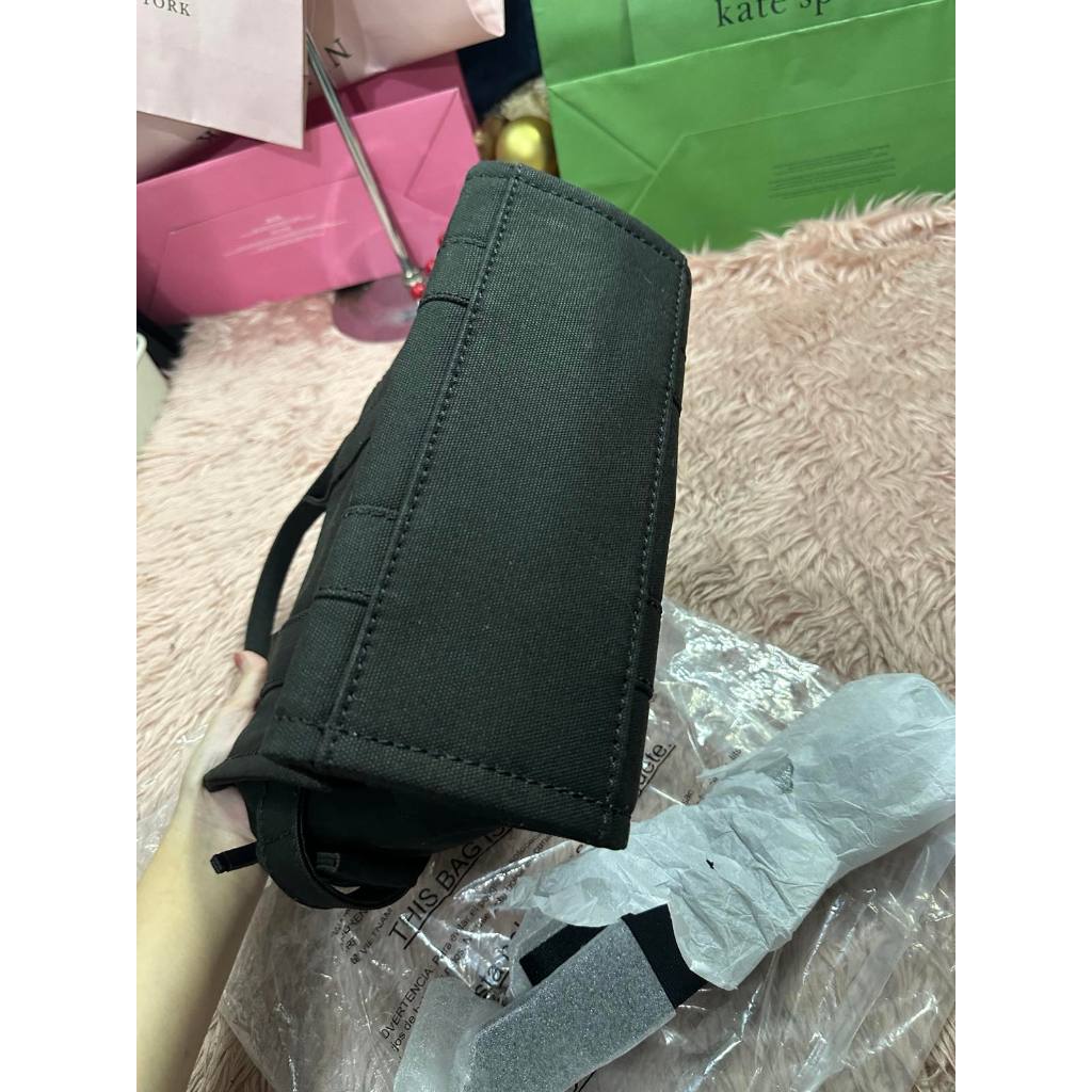 ORIG & IMPORTED MJ The Small Tote Black Bag canvas