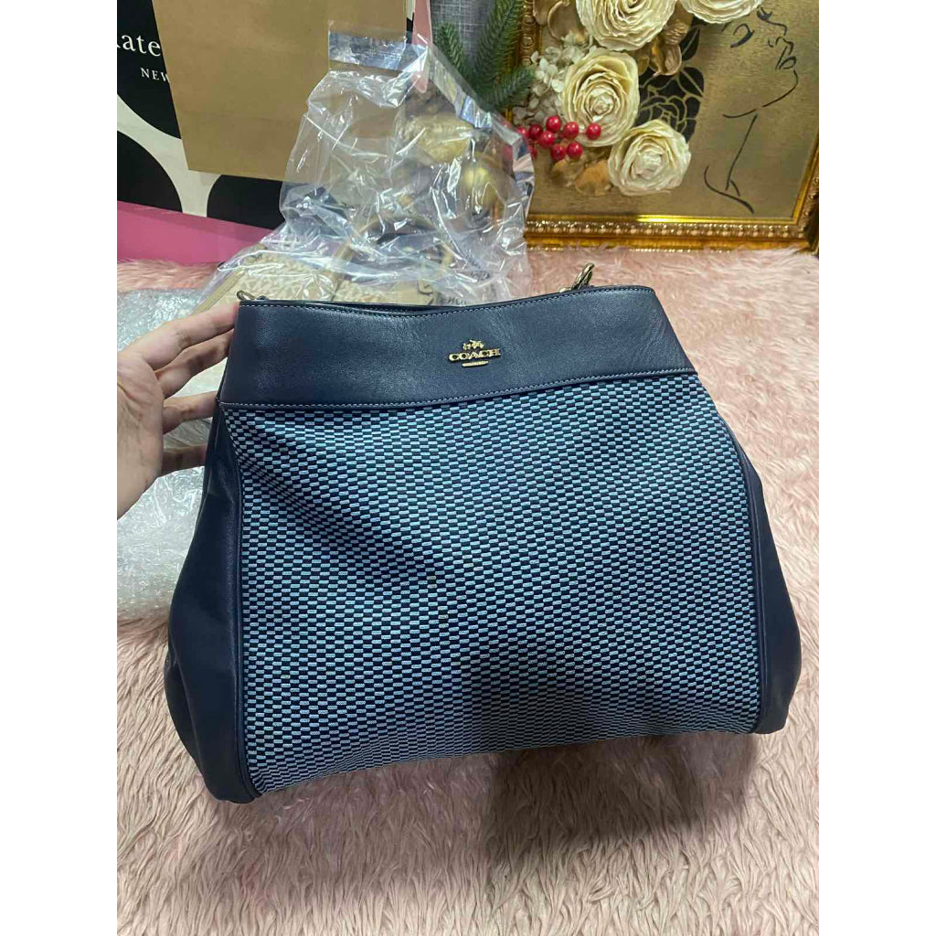 ORIG Preloved CCH Lexy Blue Denim Large Shoulder Bag