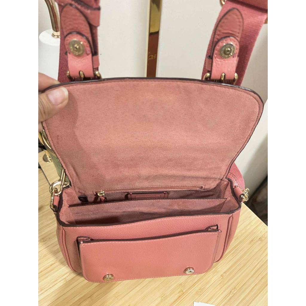ORIG Preloved CCH Lucy Crossbody Flap Pink Taffy Bag
