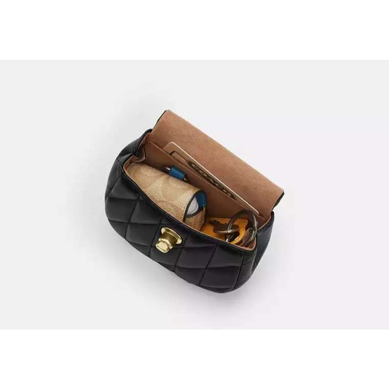 ORIG & IMPORTED CCH Turnlock Card Case In Blocked Signature Canvas