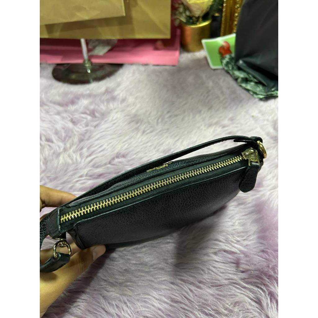ORIG Preloved RARE CCH Nolita 19 Pebbled Black Wristlet Small Bag