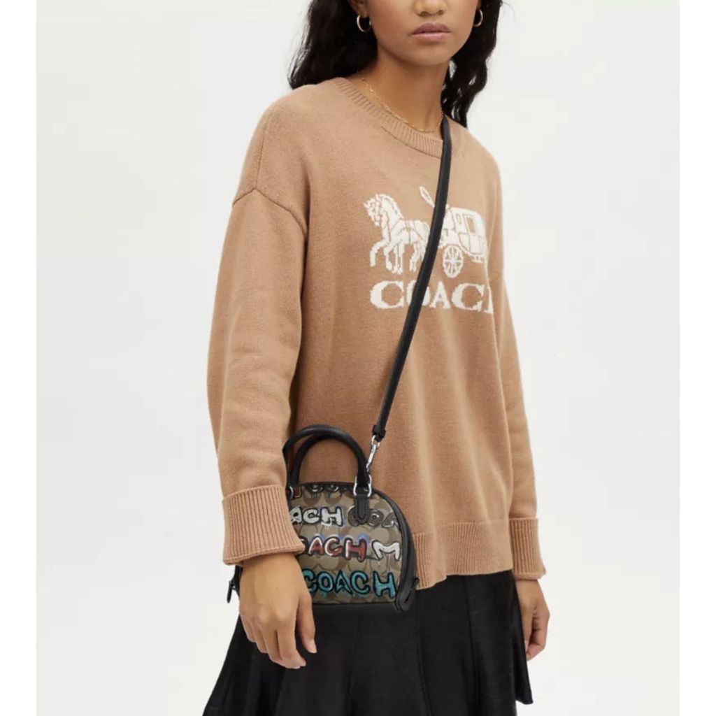 ORIG & IMPORTED CCH X Mint + Serf Sydney Satchel In Signature Canvas