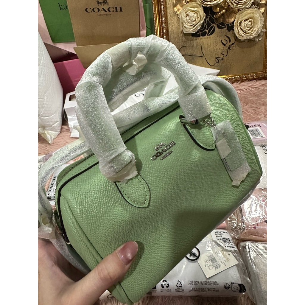 ORIG & IMPORTED CCH Mini Rowan Crossbody Bag in Green/PALE PISTACHIO