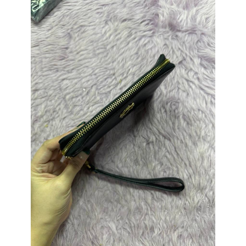 ORIG Preloved MK Fulton Phone Wristlet Medium Black Wallet