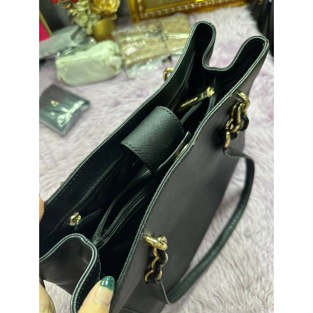 ORIG Preloved MK Sofia Large Tote Black Bag