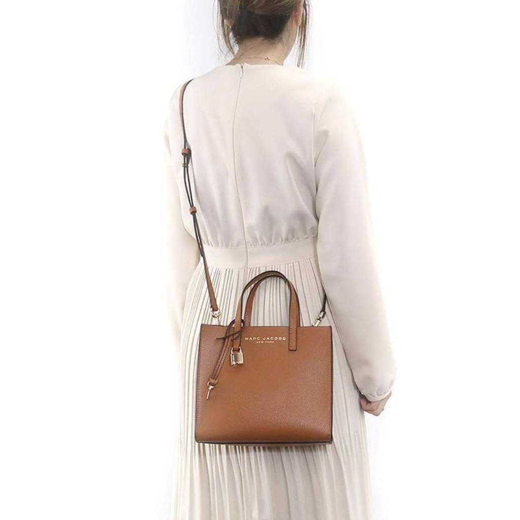 ORIG & IMPORTED MJ Mini Grind Tote Smoked Almond Brown Bag