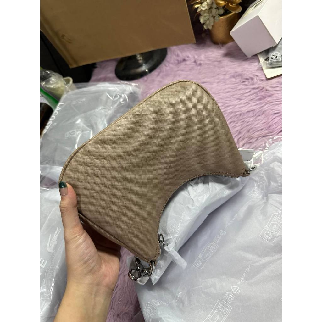 ORIG & IMPORTED LCT Women's Daily City Shoulder Bag Taupe/Maroon