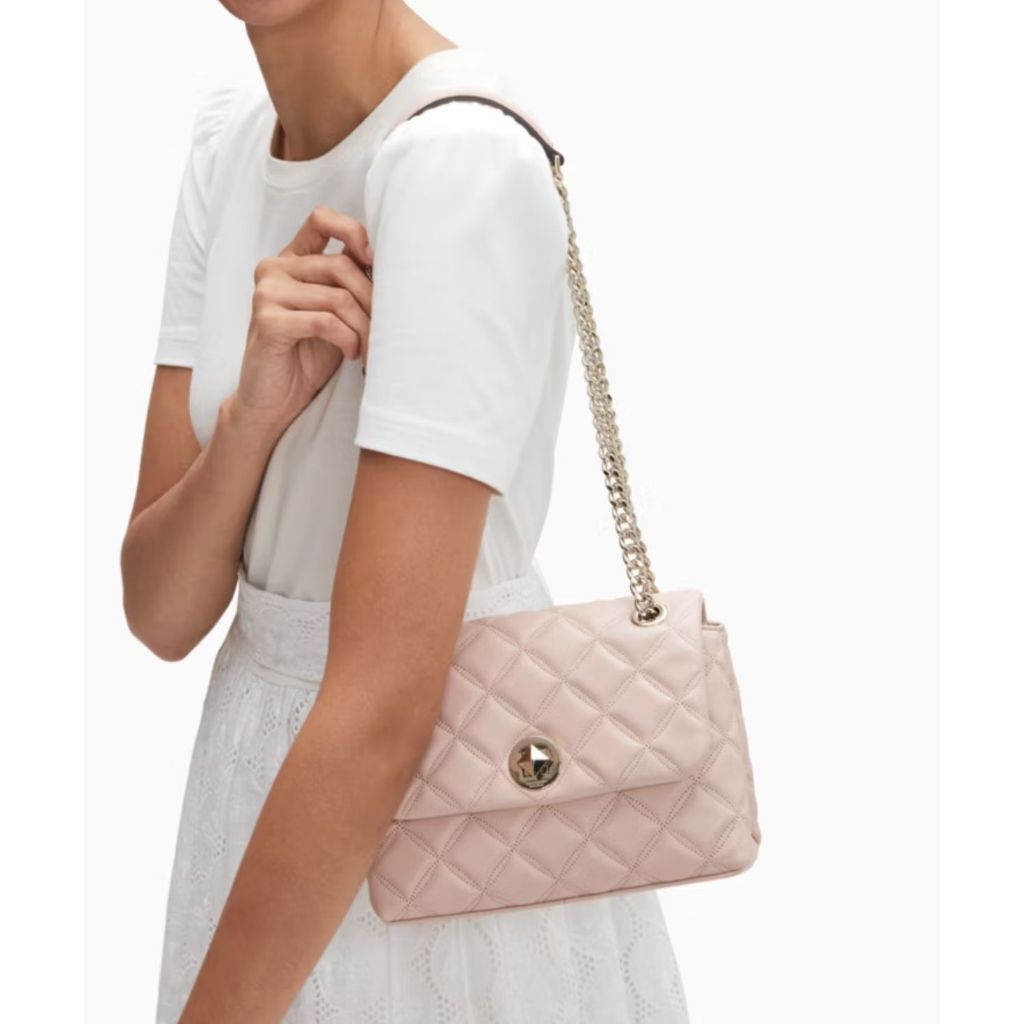 ORIG Preloved KS Natalia Small Flap Crossbody Pink Bag