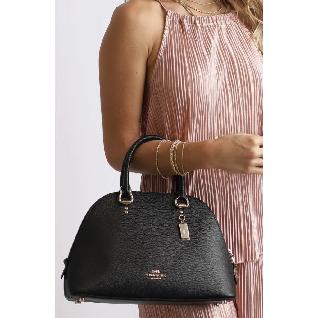 ORIG & IMPORTED CCH Katy Satchel Black Bag