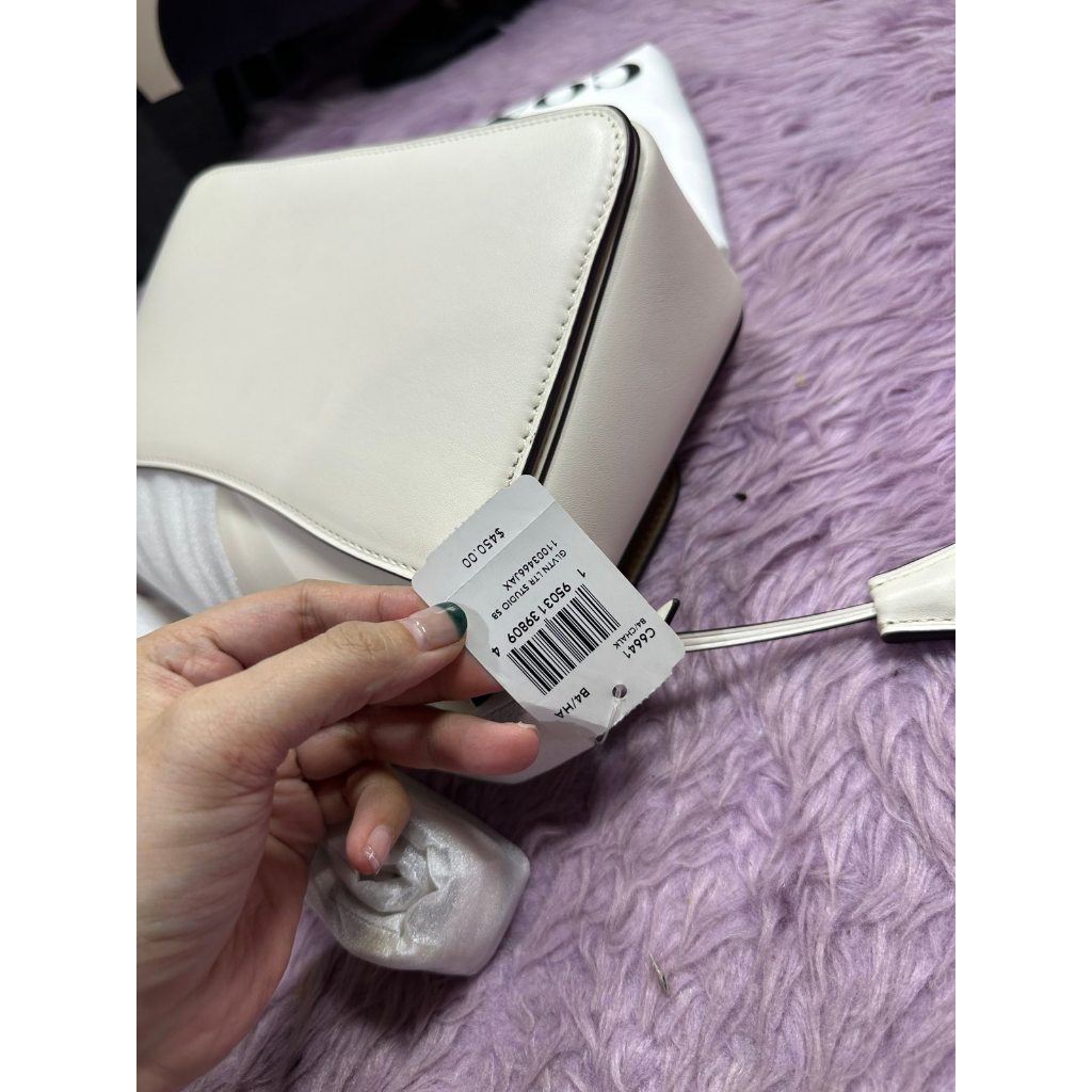 ORIG & IMPORTED CCH Retail RARE Studio Shoulder White Bag