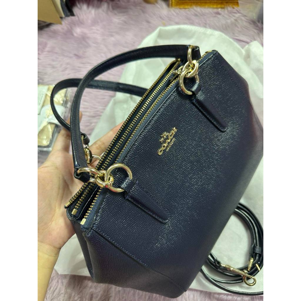 ORIG Preloved CCH Small Christie Carryall Satchel Blue Bag