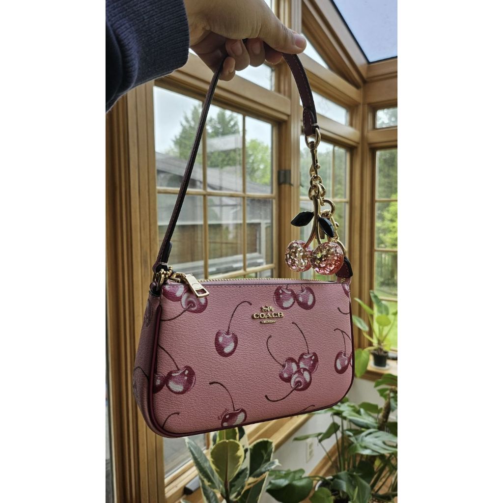 ORIG & IMPORTED CCH Nolita 19 with Cherry Print in Pink Small Bag