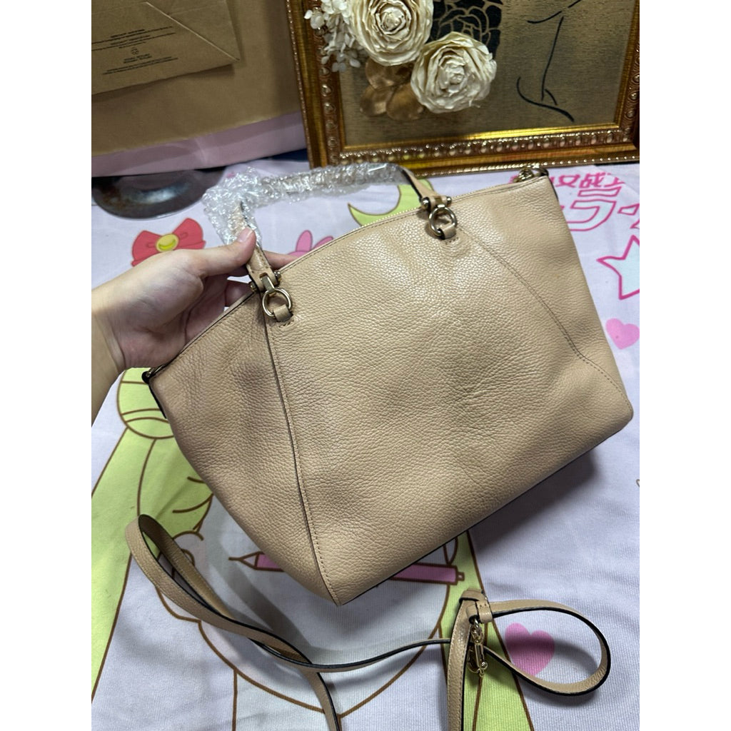 ORIG Preloved CCH Prairie Satchel Beige Bag