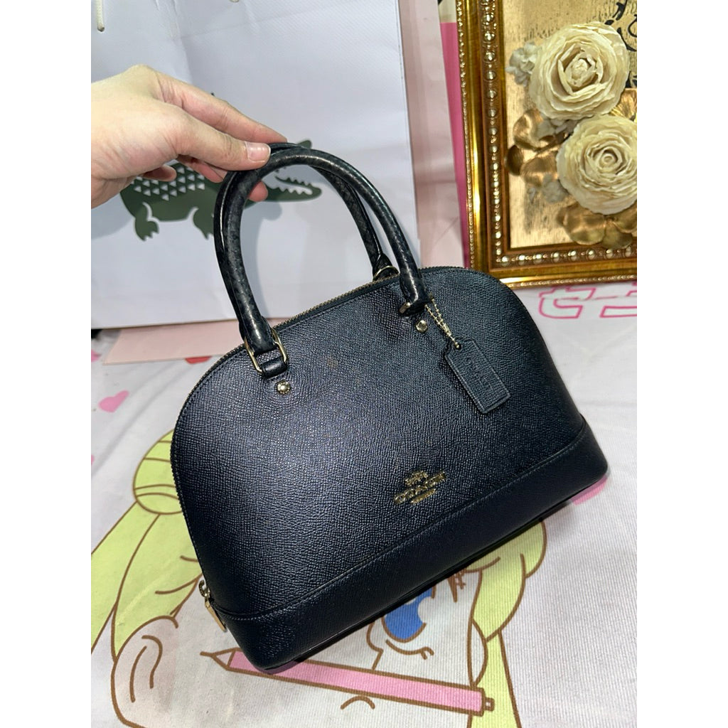 ORIG Preloved RARE CCH Mini Sierra Satchel Dome Blue Bag
