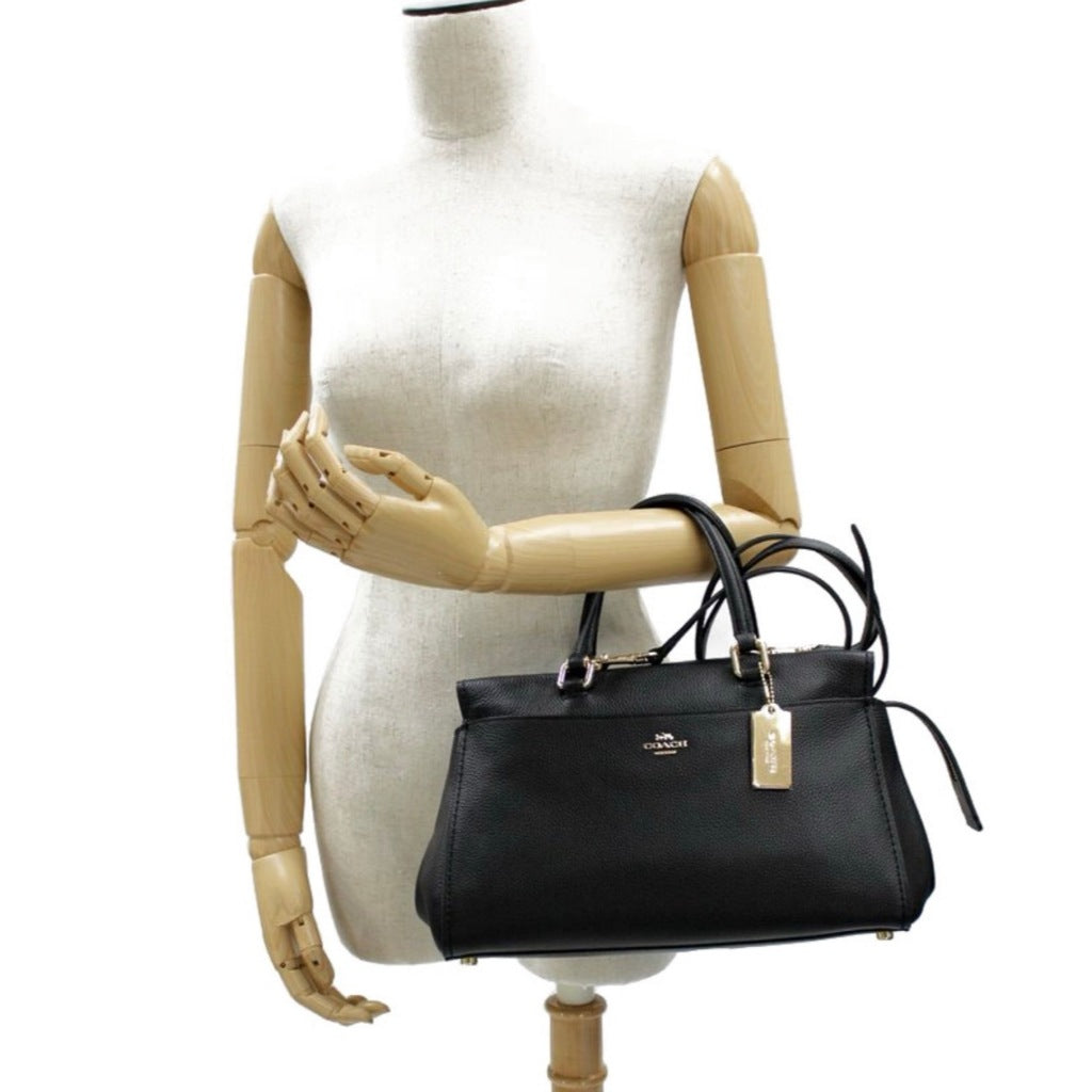 ORIG Preloved RARE CCH Fulton Satchel Black Bag