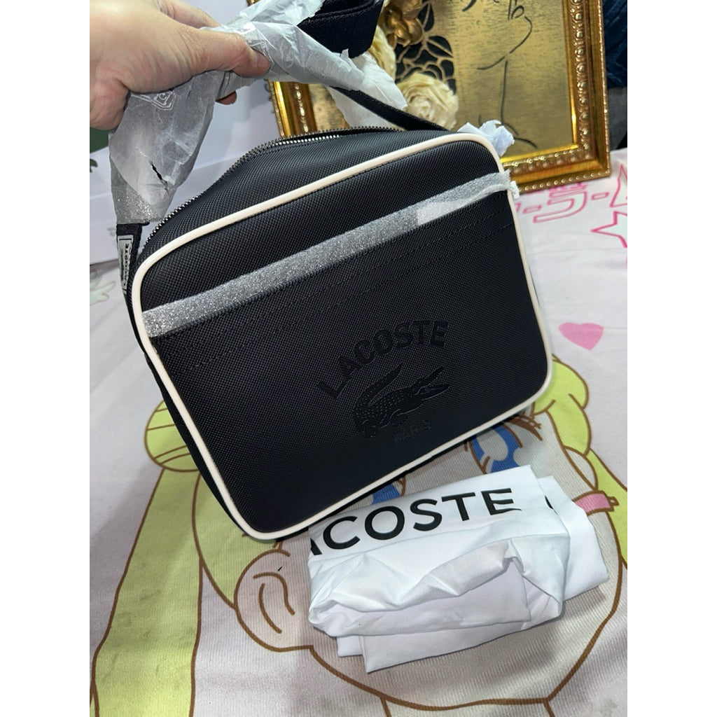 ORIG & IMPORTED LCT Medium Club 1930 Reporter Camera Black Men Bag