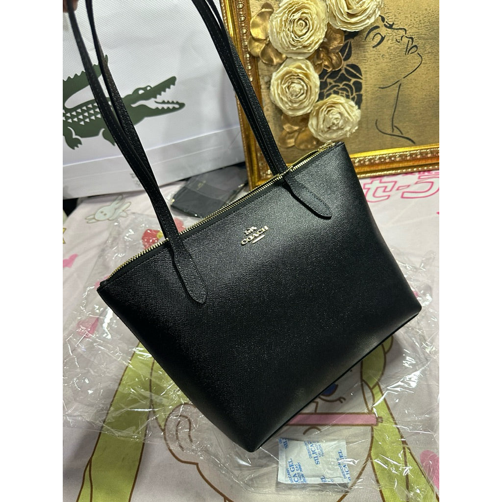ORIG & IMPORTED CCH Fiona Zip Small Tote Bag Black