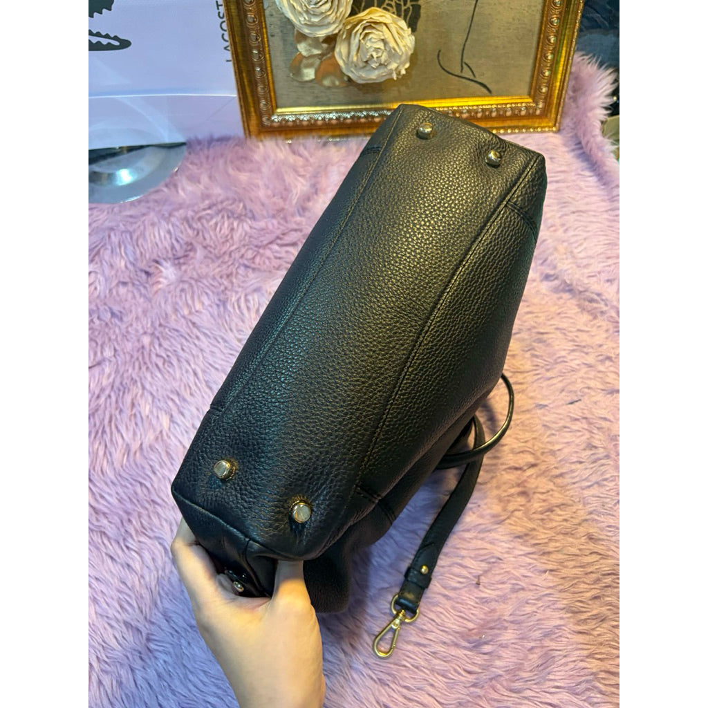 ORIG Preloved RARE CCH Lenox Satchel Black Bag