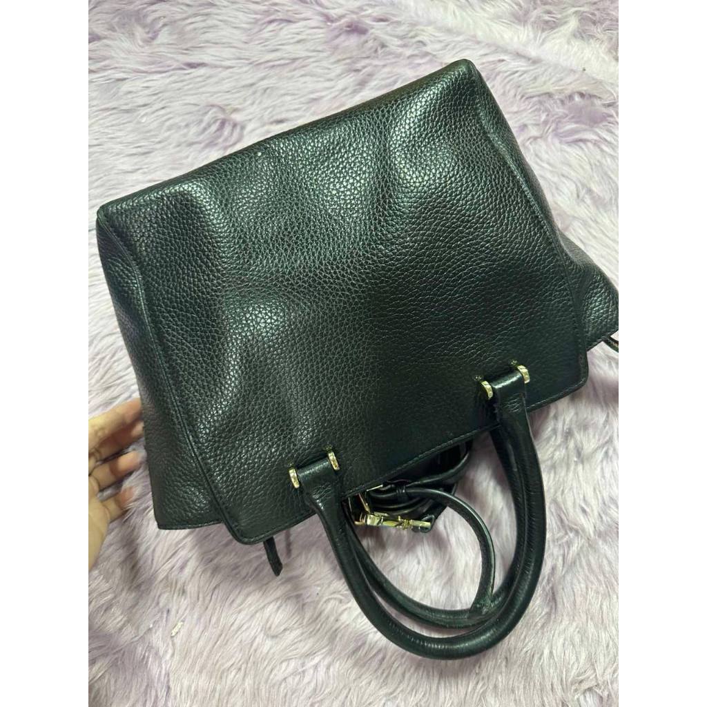 ORIG Preloved KS Chester Street Small Allyn Satchel Black Bag