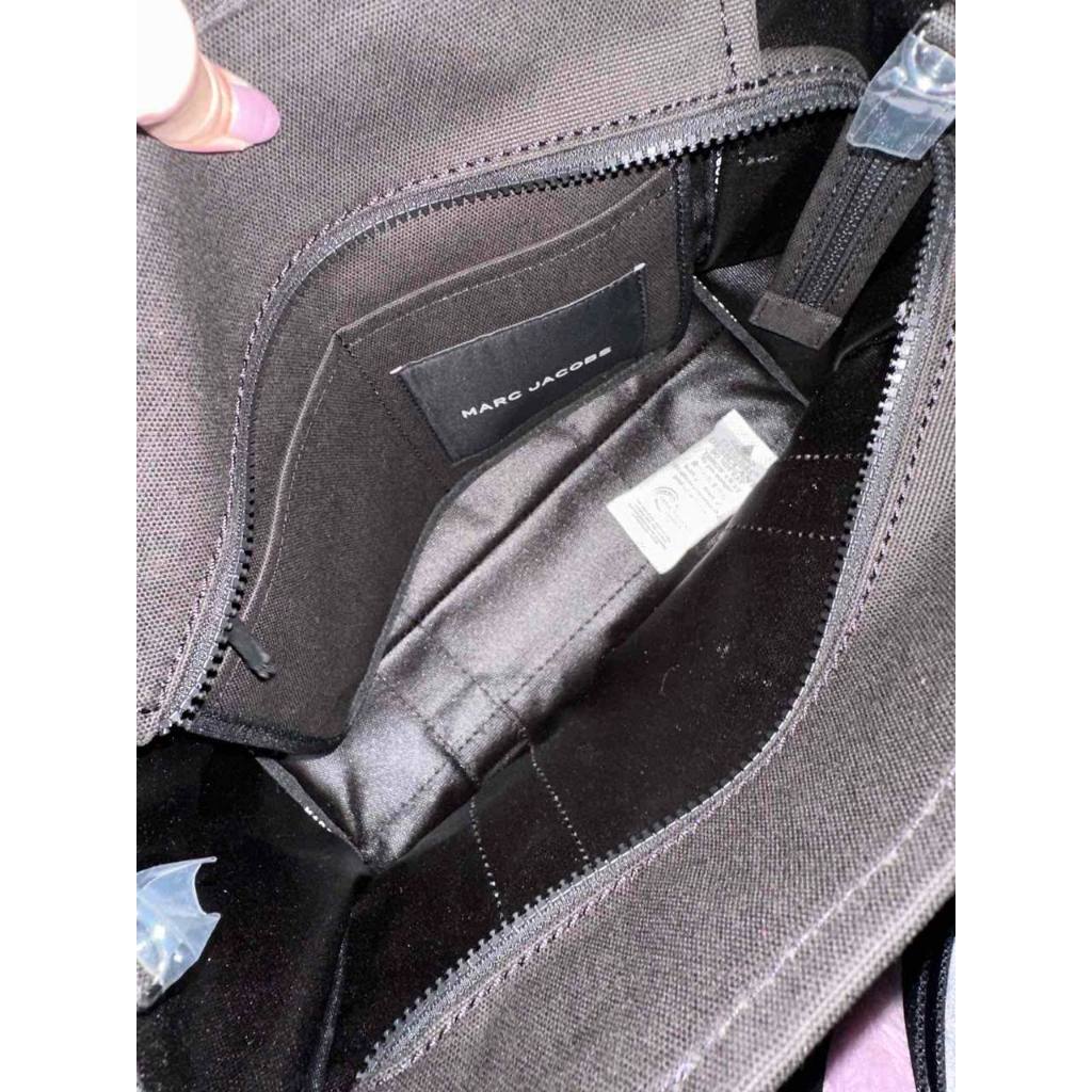 ORIG & IMPORTED MJ The Canvas Medium Tote Black Bag
