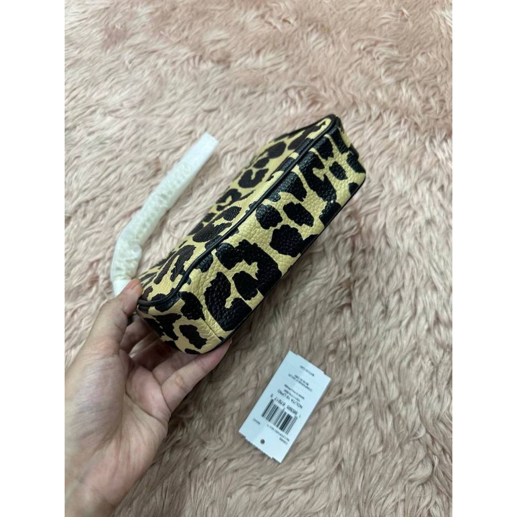 ORIG & IMPORTED CCH Nolita 19 With Leopard Print Small Bag Chain Strap