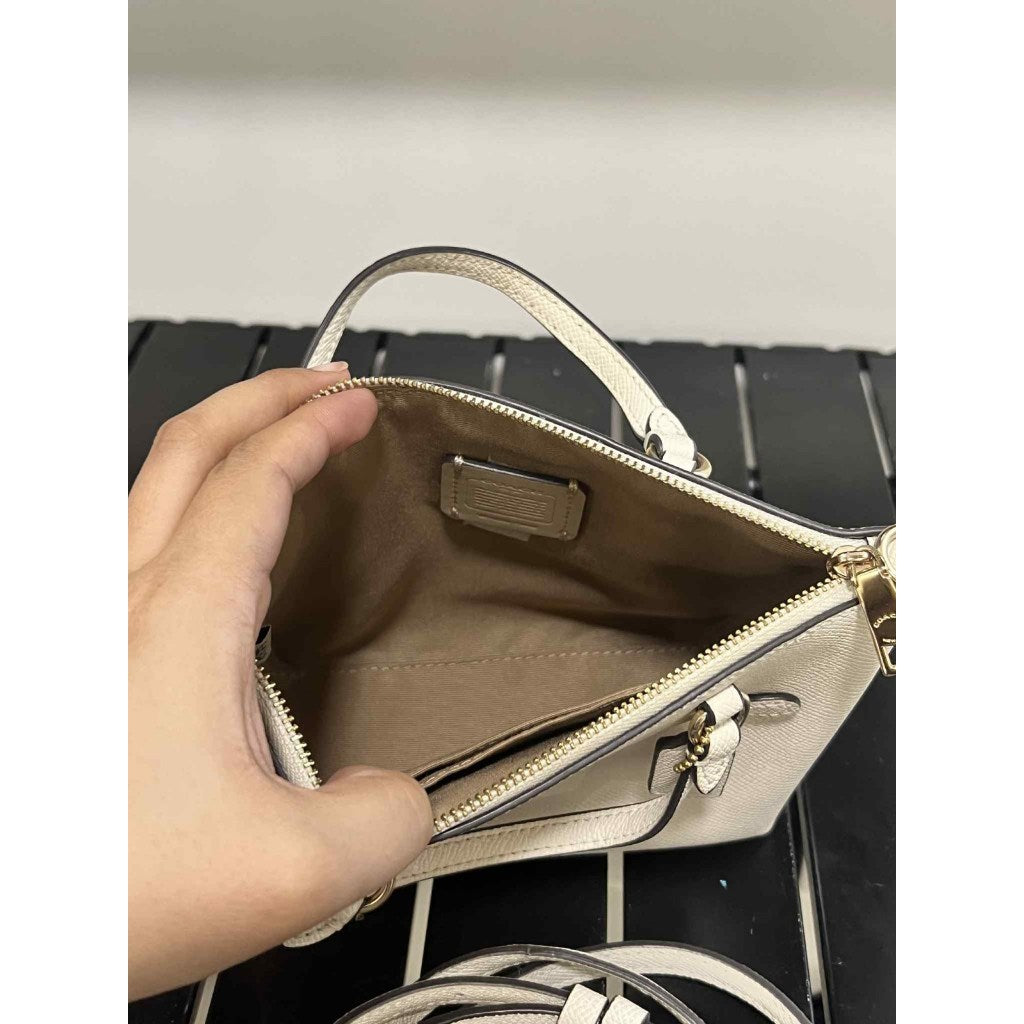 ORIG Preloved CCH Mini Gallery Crossbody Bag Chalk White
