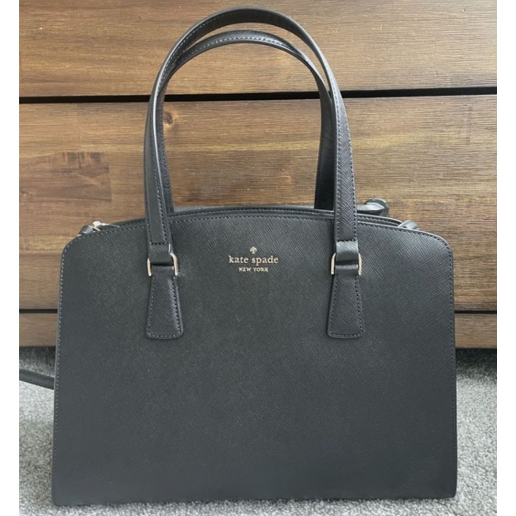 ORIG & IMPORTED KS Perry Medium Satchel Black Bag