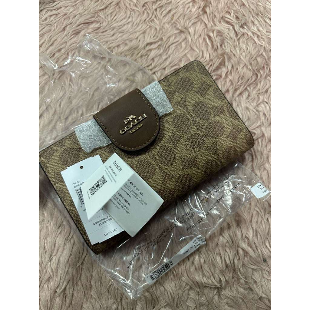ORIG & IMPORTED CCH Phone Tech Long Wallet Brown Black