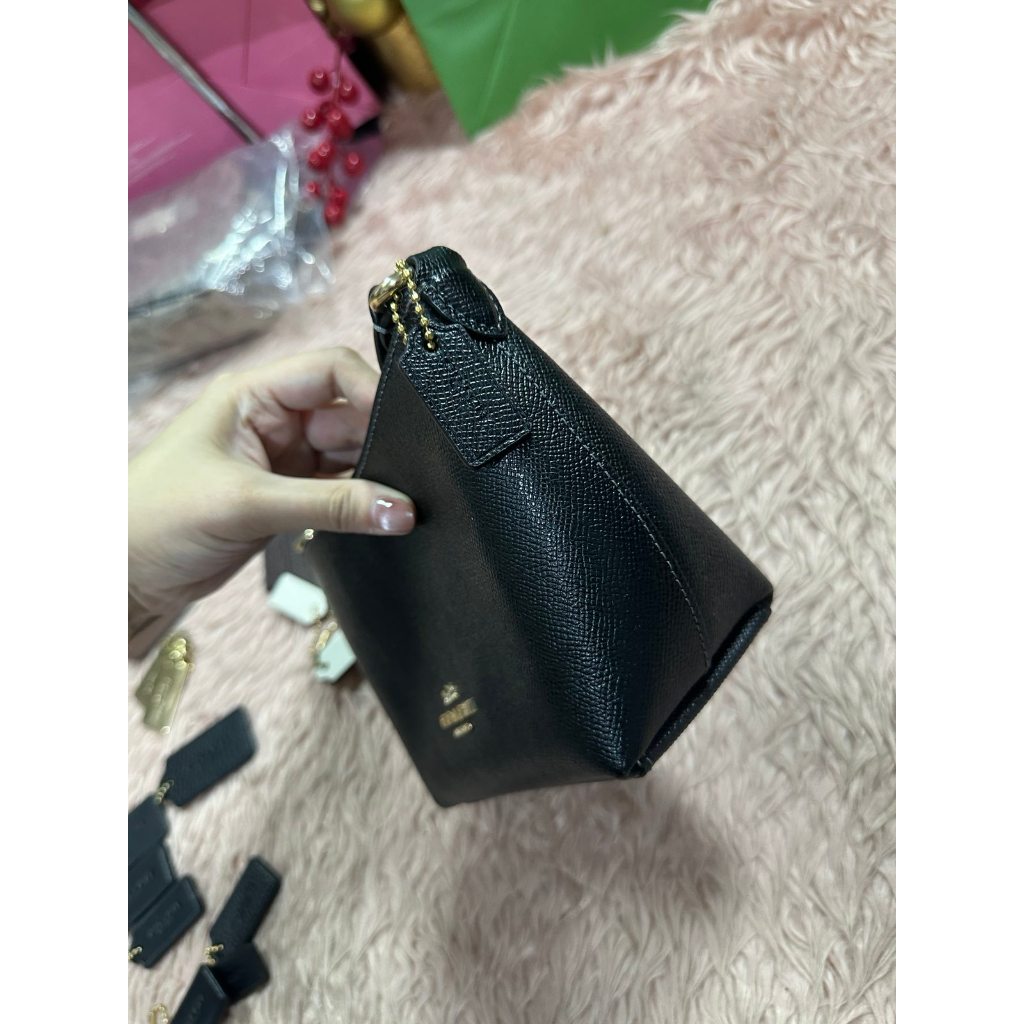ORIG Preloved CCH Zip Top Crossbody Small Black Bag