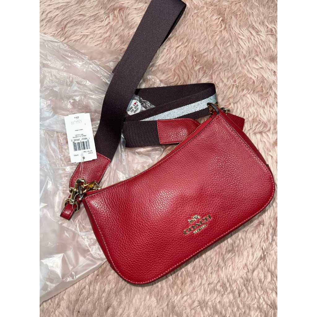 ORIG & IMPORTED CCH Jes Baguette Small Crossbody Red Bag