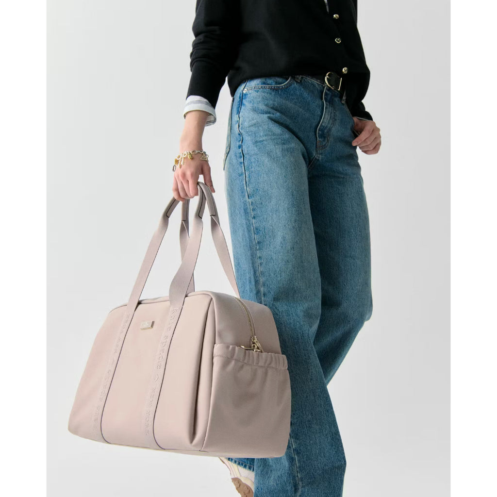 ORIG & IMPORTED KS Carter Nylon Large Weekender Black/Grey/Brown Bag