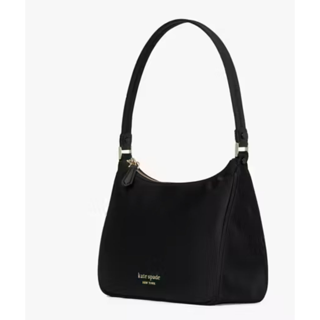 ORIG Preloved Retail KS The Little Better Sam Nylon Small Shoulder Bag Black