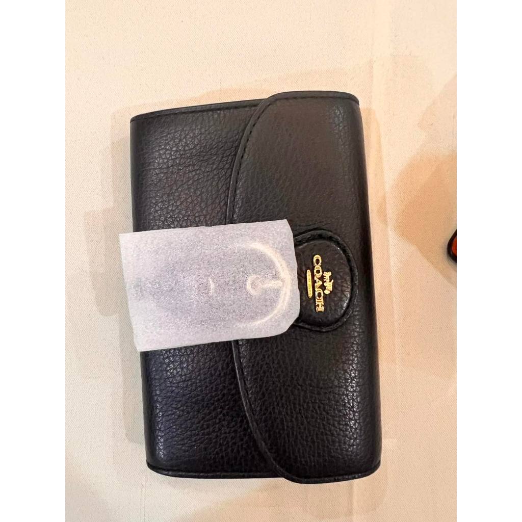 ORIG & IMPORTED CCH Kleo Medium Flap Black Wallet