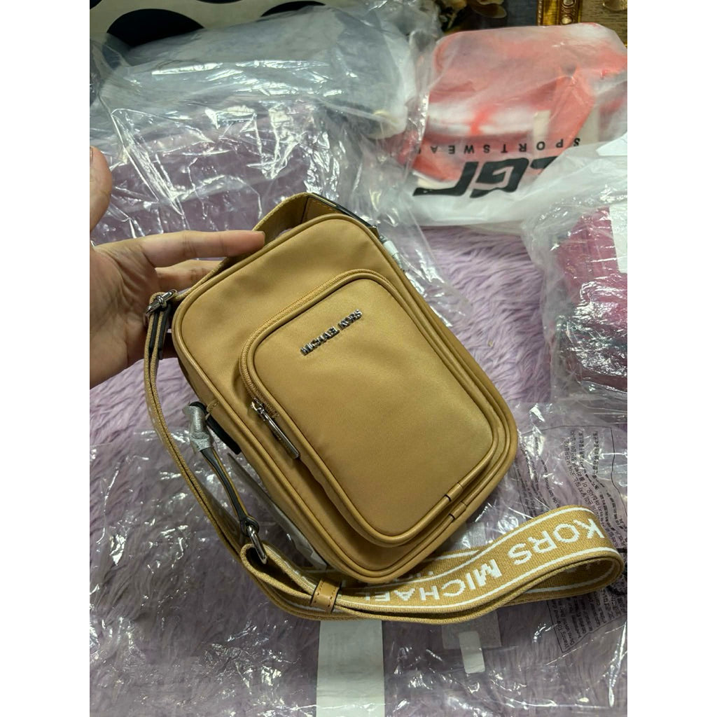 ORIG & IMPORTED MK Khai Nylon Crossbody Small Phone Black Pink Brown Bag