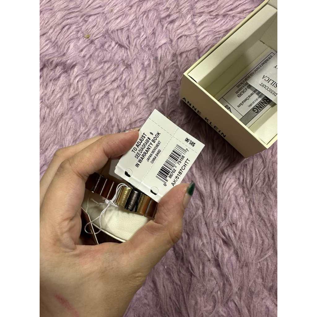 ORIG & IMPORTED AK klein Two Tone Gold/Silver Watch AK/5187CHTT