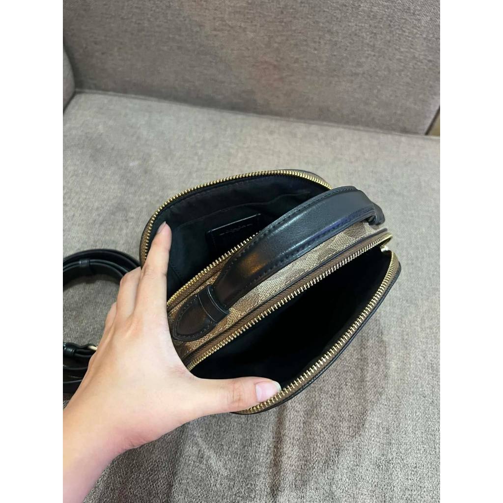 ORIG Preloved CCH Serena Satchel In Khaki/Brown Small Bag