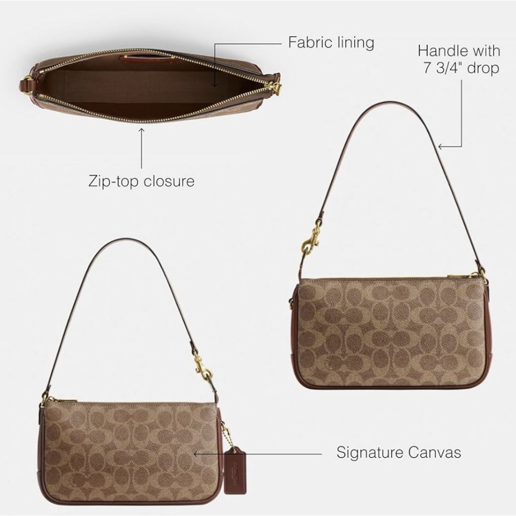 ORIG & IMPORTED CCH Retail Plaza 22 Small Shoulder Bag in Tan Brown