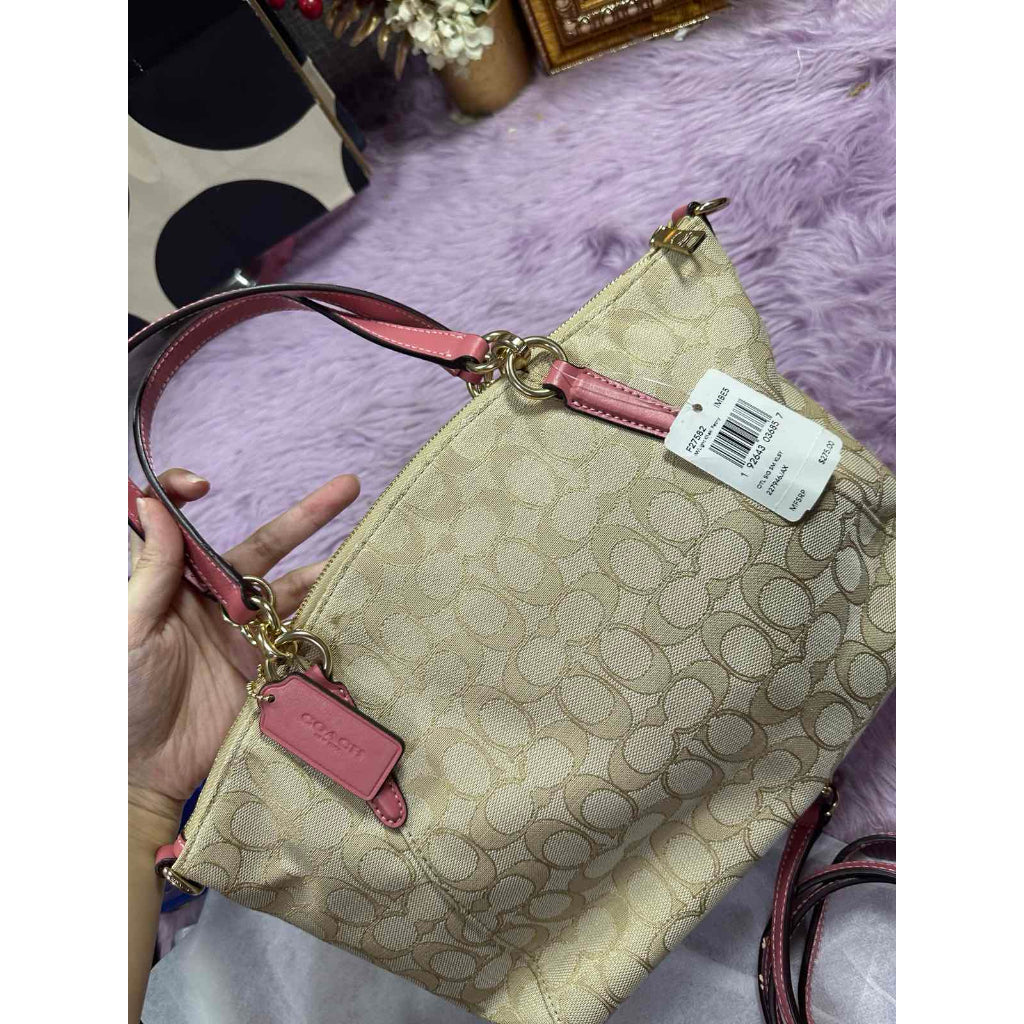 ORIG Preloved CCH Signature Small Kelsey Satchel Pink Bag