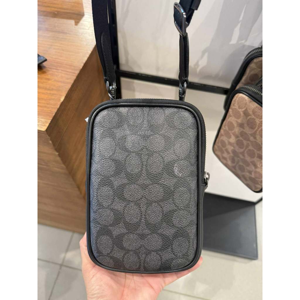 ORIG & IMPORTED CCH Aden Crossbody Men's Phone Mini Bag Black