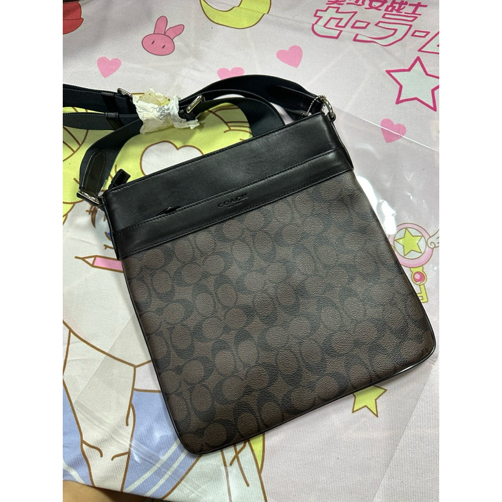 ORIG & IMPORTED CCH F54781 Charles Crossbody Slim Flat Men's Brown Bag