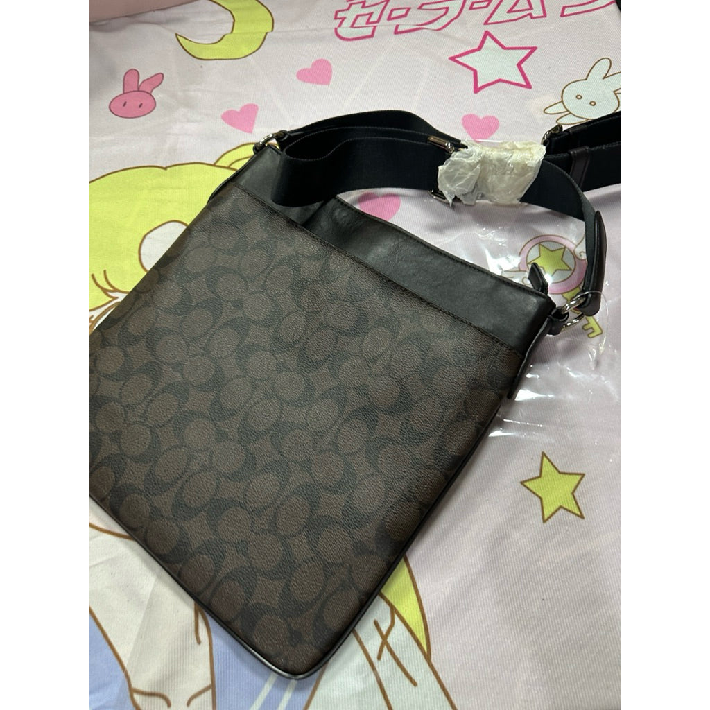 ORIG & IMPORTED CCH F54781 Charles Crossbody Slim Flat Men's Brown Bag