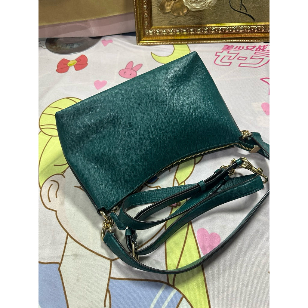 ORIG Preloved RARE CCH Clara Shoulder Green Bag